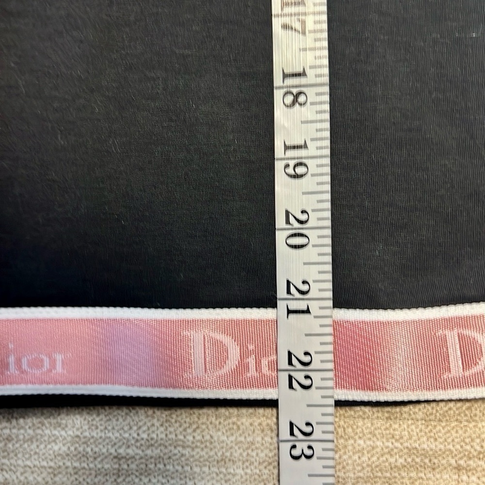 NWT,Christian Dior,Authentic Logo-Ribbon Athleisure Stretch-Knit Top Size 42 - Picture 7 of 12